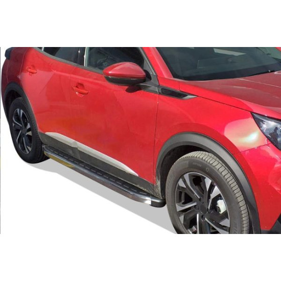 OMSA Peugeot 2008 Proside Yan Basamak Krom 2019 ve Sonrası