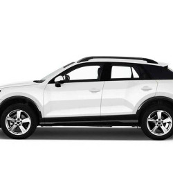 Audi Q2 Solid Tavan Çıtası Siyah Yapıştırma 2016 ve Sonrası