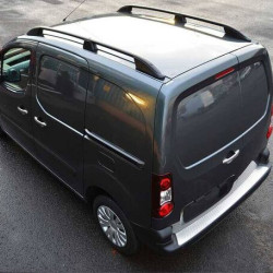 Peugeot Partner 3 Elegance Tavan Çıtası Siyah Uzun Şase 2019 ve Sonrası