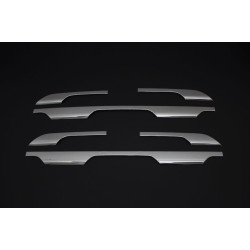 OMSA Dacia Duster Krom Yan Marşpiyel Üstü Çıta 6 Parça 2018-2024 Arası