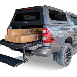 Universal Pick-Up Katlanır Kasa Basamağı Siyah