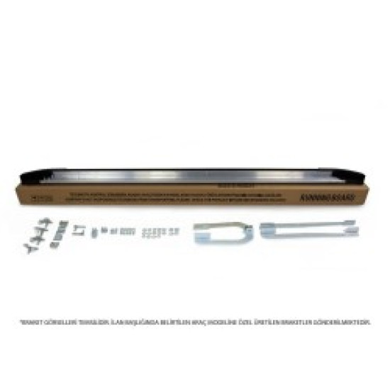 OMSA Peugeot Expert Traveller Dot Line Yan Basamak Siyah Kısa Şase 2016 ve Sonrası