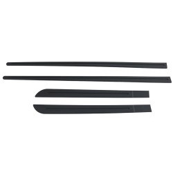 Universal Yan Kapı Çıtası 4 Parça Siyah ABS