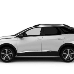 Peugeot 3008 Solid Tavan Çıtası Alüminyum Yapıştırma 2016-2024 Arası