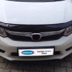 Honda Civic Ön Kaput Rüzgarlığı 4mm A+ 2012-2016 Arası