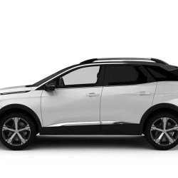 Peugeot 3008 Solid Tavan Çıtası Alüminyum Yapıştırma 2016-2024 Arası