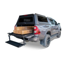 Universal Pick-Up Katlanır Kasa Basamağı Siyah