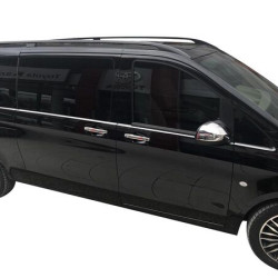 Mercedes Vito W447 Solid Tavan Çıtası Siyah Kısa Şase 2014 ve Sonrası