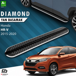 S-Dizayn Honda HR-V 2 Diamond Krom Yan Basamak 173 Cm 2015-2020 A+ Kalite