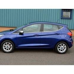 OMSA Ford Fiesta 7 HB Krom Cam Alt Çıtası 2018 ve Sonrası