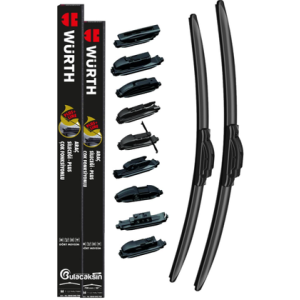 9 APARATLI ARAÇ SİLECEĞİ PLUS 300MM 12'' WÜRTH