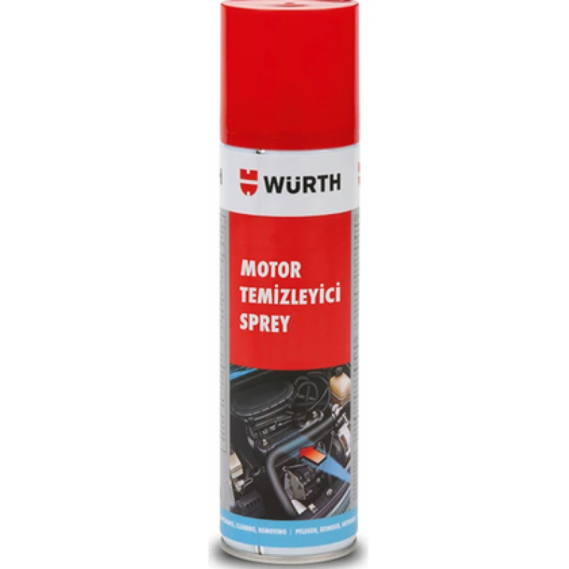 HIZLI MOTOR TEMİZLEME SPREYİ 500ML WÜRTH