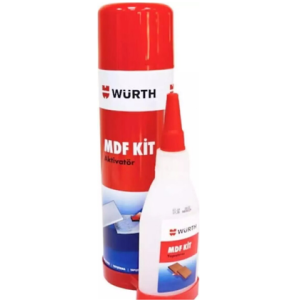 HIZLI YAPIŞTRCI MDF KİT 2 KOMP. 100-500ML WÜRTH