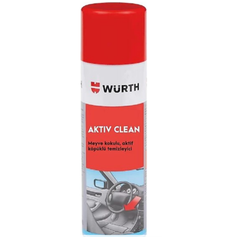 AKTİF TEMİZLEME KÖPÜĞÜ 500ML WÜRTH