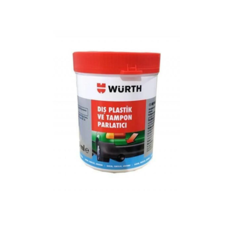 DIŞ PLASTİK VE TAMPON PARLATICI 1LT WÜRTH