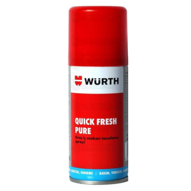 ARAÇ İÇİ TAZELEME SPR(Q.FRESH PURE)100ML WÜRTH