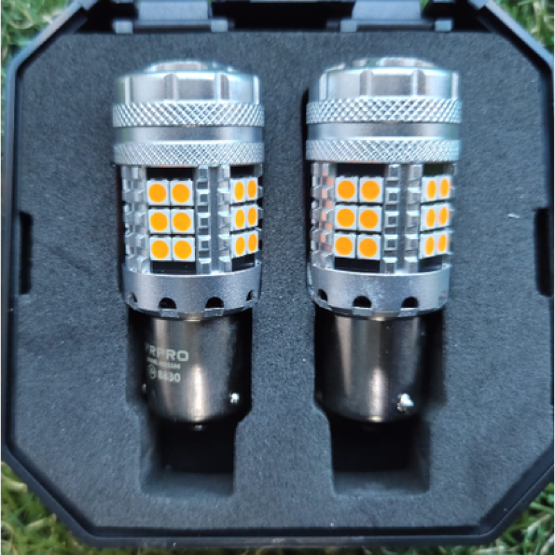 30 LEDLİ FANLI 12V 93 AMPUL TURUNCU BLAZE
