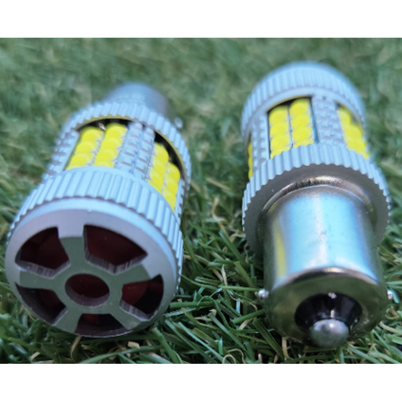 40 LEDLİ FANLI 12V-24V 93 AMPUL BEYAZ DAMLA LED