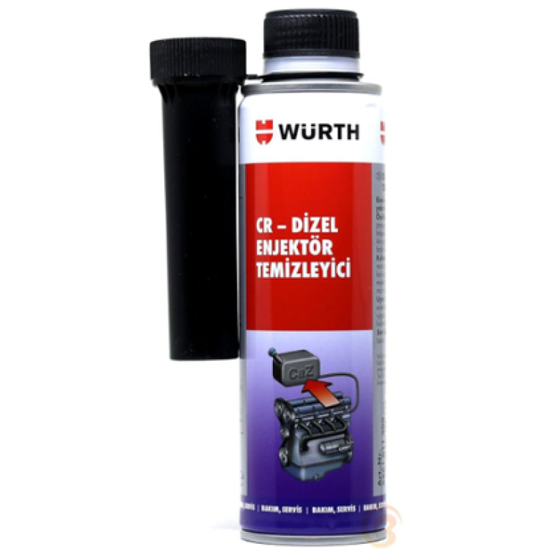 DİZEL YAKIT SİSTEM.VE ENJEKTÖR TEM.300ML WÜRTH