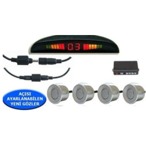 PARK SENSÖRÜ GRİ (LED EKRANLI) RBZ 19 MM
