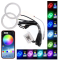 105 MM 2'Lİ SET YUVARLAK RGB KUMANDALI ANGEL HALKA