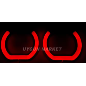 F SERİ 120 MM 2'Lİ SET U TİPİ KIRMIZI ANGEL HALKA