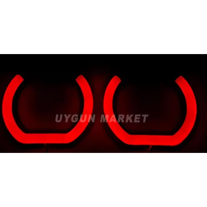 F SERİ 100 MM 2'Lİ SET U TİPİ KIRMIZI ANGEL HALKA