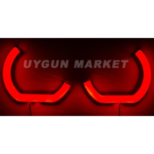 F SERİSİ 100 MM 2'Lİ SET L TİPİ KIRMIZI ANGEL HALKA