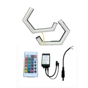 G SERİSİ 100 MM 2'Lİ SET RGB KUMANDALI ANGEL HALKA