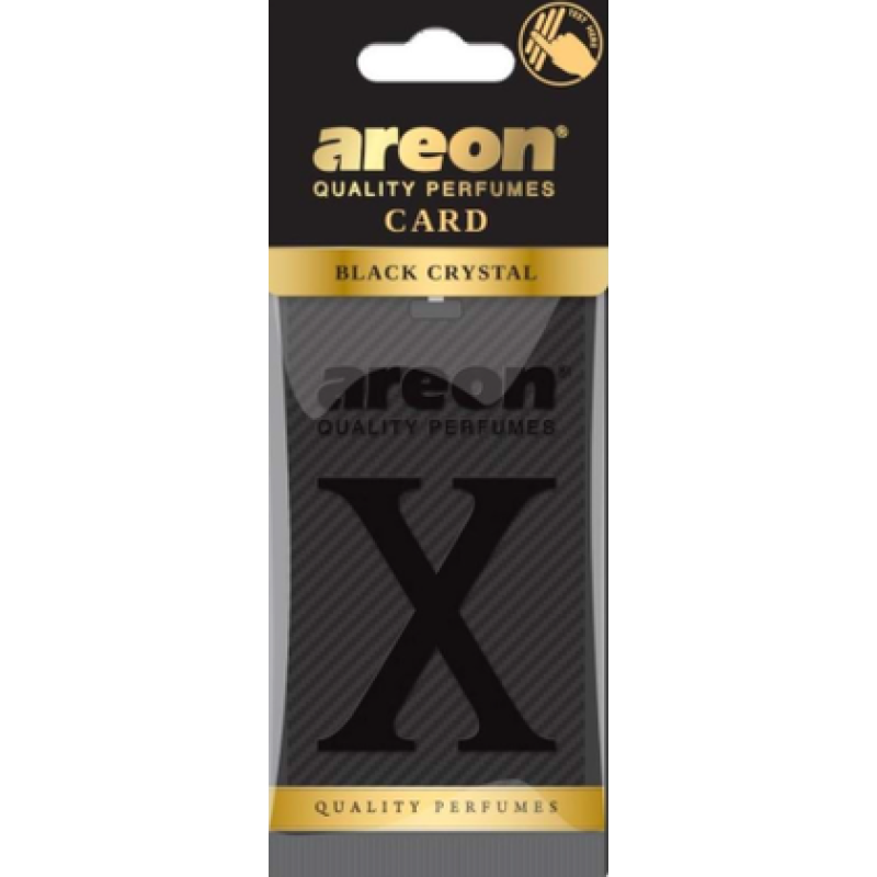 AREON CARD X BLACK CRYSTAL