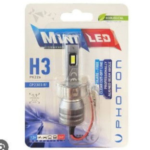 MINI H3 12-24V COMPACT LED (TEKLİ BLISTER)