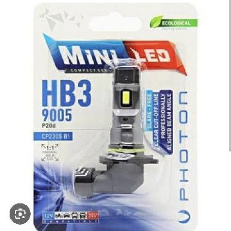 MINI HB3 9005 12-24V COMPACT LED (TEKLİ BLISTER)