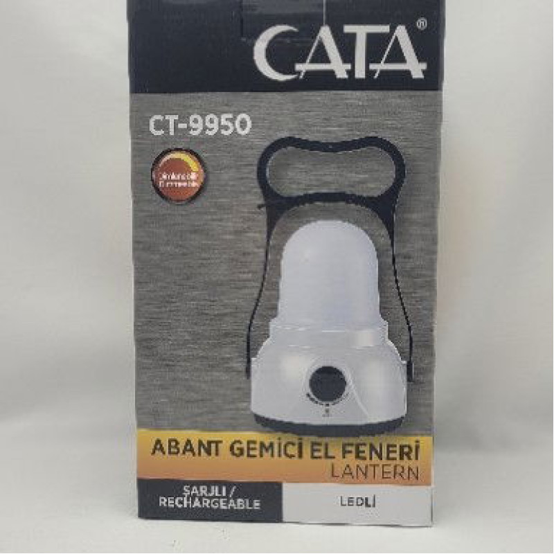 ŞARJLI GEMİCİ EL FENERİ ABANT CATA