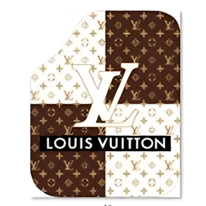 DEKOR PASPAS LOUİS VUITTON ÇİFT RENK 4'LÜ SET