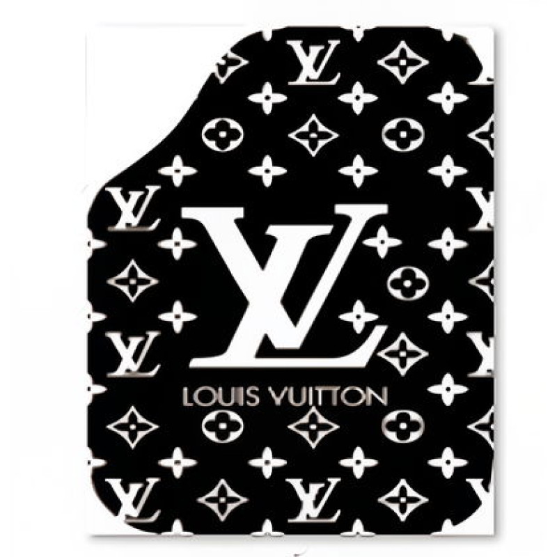 DEKOR PASPAS LOUIS VUITTON SİYAH 4'LÜ SET