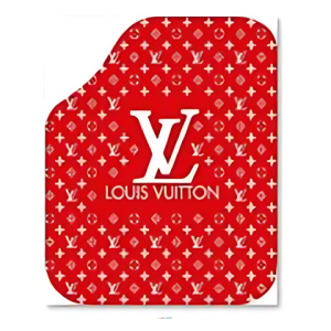 DEKOR PASPAS LOUIS VUITTON KIRMIZI 4'LÜ SET