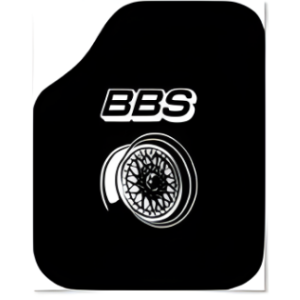 DEKOR PASPAS SİYAH BBS 4'LÜ SET