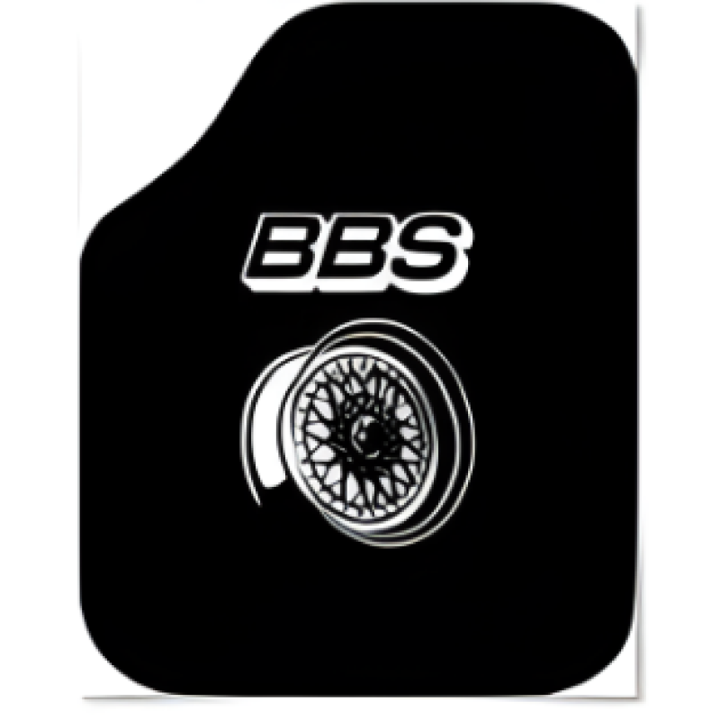 DEKOR PASPAS SİYAH BBS 4'LÜ SET