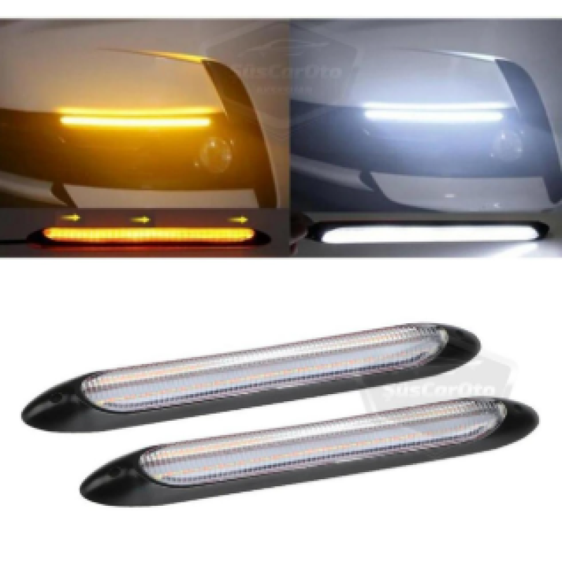 DRL SİNYALLİ - SELAMLAMALI GÜNDÜZ LEDİ (34,5 CM)