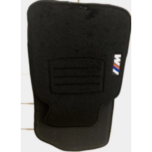 BMW E46 SİYAH HALI PASPAS (KIRMIZI KENARLI)
