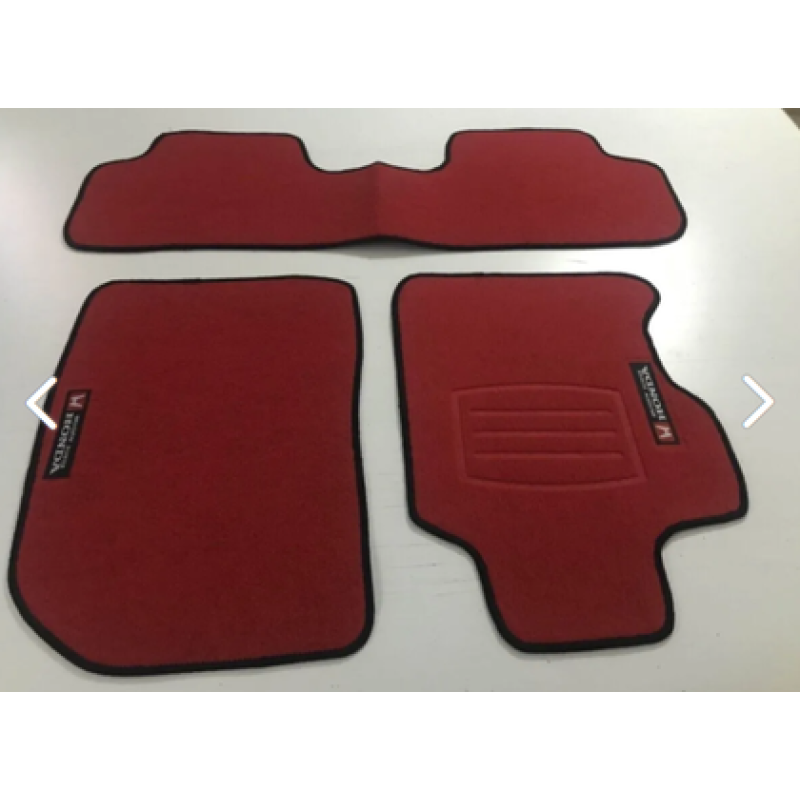 CIVIC FB7 KIRMIZI HALI PASPAS (SİYAH KENARLI)
