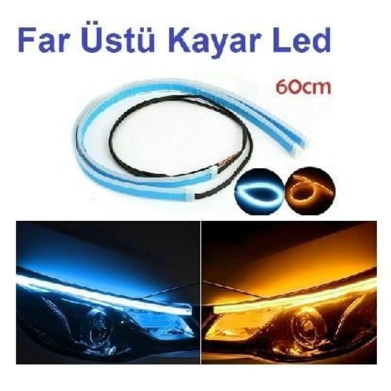 FAR ÜSTÜ KAYAR LED 60 CM