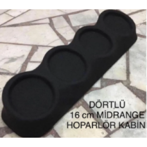PANDİZOT KABİNİ 4'LÜ 16 CM