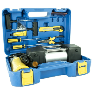 KOMPRESÖR+TAMİR KİTİ DC 12V 150 PSI (2 PİSTON) SENTİNEL