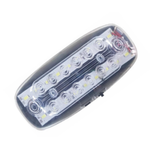 DUAL TAVAN LEDİ BEYAZ OVAL 12V - 15 CM