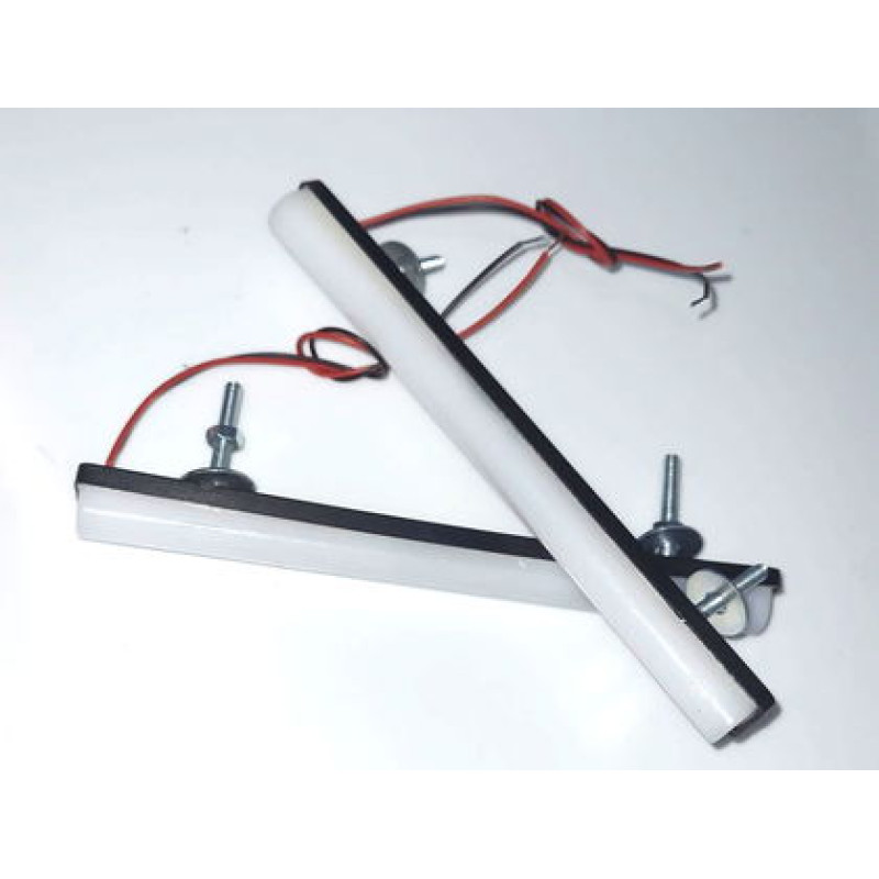 BEYAZ GÜNDÜZ LEDİ (12V - 15 CM) (2'Lİ)