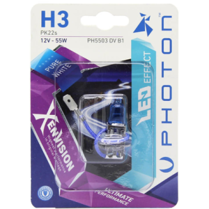 H3 12V 55W XEN VISION (TEKLİ BLISTER)