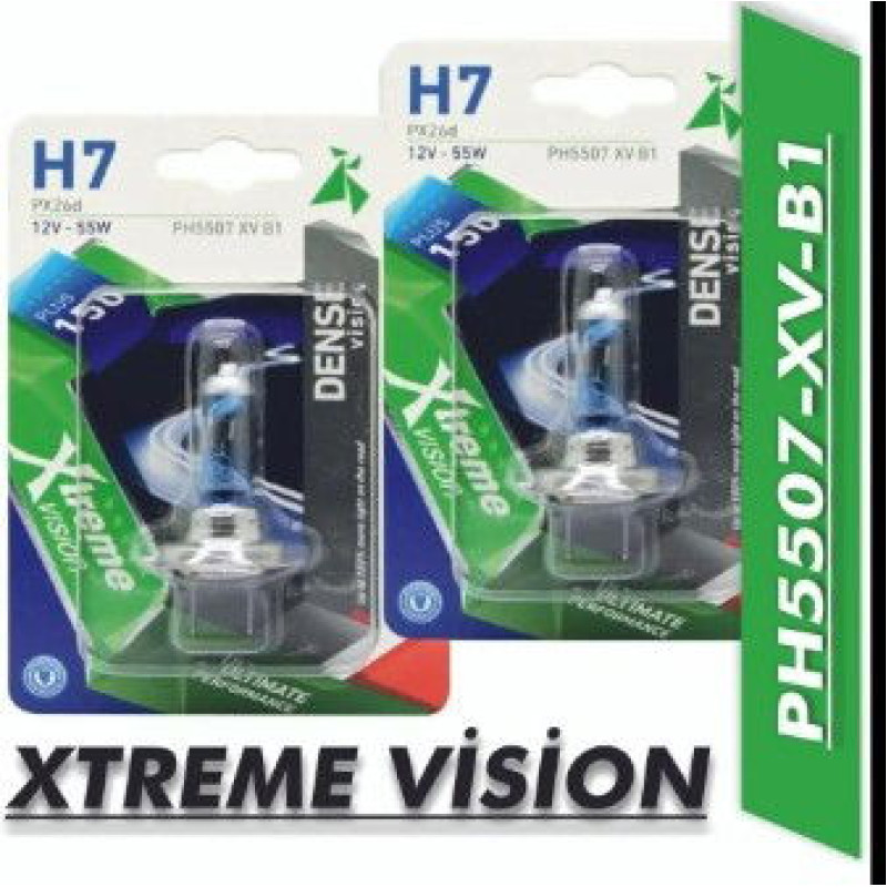 H7 12V 55W XTREME VISION +%150 FAZLA IŞIK (TEKLİ BLISTER)