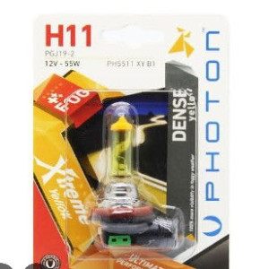 H11 12V 55W XTREME YELLOW (TEKLİ BLISTER)