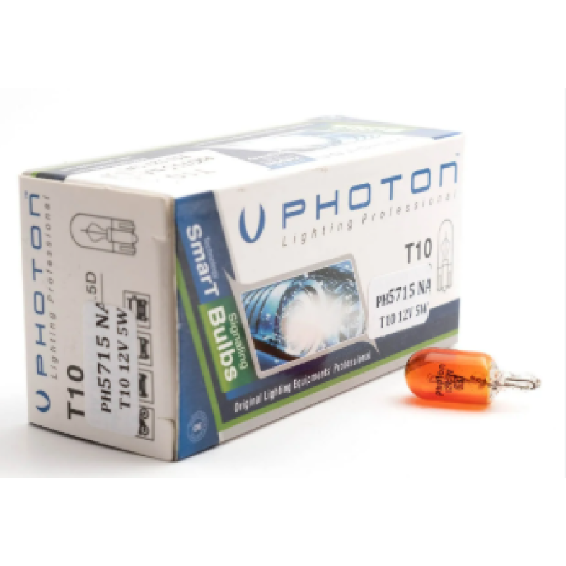 T10 12V W5W DİPSİZ AMBER